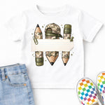 Personalized Camo Pencils DTF Transfer DTF Heat Press Transfer from Sweet Tee Transfers