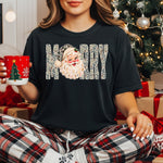 Merry Camo Santa DTF Transfer DTF Heat Press Transfer from Sweet Tee Transfers
