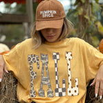 Fall Leopard Camo Checkered Polka Dots DTF Transfer DTF Heat Press Transfer from Sweet Tee Transfers
