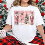 Nutcracker Vintage Grunge Pink DTF Transfer DTF Heat Press Transfer from Sweet Tee Transfers