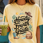 Howdy Fourth Grade DTF Transfer DTF Heat Press Transfer from Sweet Tee Transfers