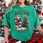 Santa Claus World Tour DTF Transfer DTF Heat Press Transfer from Sweet Tee Transfers