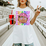 Joe Roughneck School Mascot DTF Transfer – Game Day DTF Heat Press Transfer from Sweet Tee Transfers