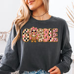 Gobble Sassy Turkey DTF Transfer DTF Heat Press Transfer from Sweet Tee Transfers