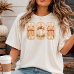 Bow and Pumpkin Panels DTF Transfer DTF Heat Press Transfer from Sweet Tee Transfers