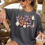Let's Go Ghouls Distressed DTF Transfer DTF Heat Press Transfer from Sweet Tee Transfers