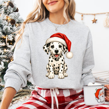Christmas Dog Dalmatian DTF Transfer DTF Heat Press Transfer from Sweet Tee Transfers