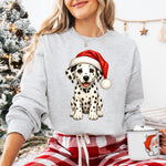 Christmas Dog Dalmatian DTF Transfer DTF Heat Press Transfer from Sweet Tee Transfers