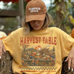 Harvest Table Fall DTF Transfer DTF Heat Press Transfer from Sweet Tee Transfers