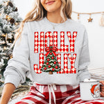 Holly Jolly Christmas Tree DTF Transfer DTF Heat Press Transfer from Sweet Tee Transfers