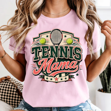 Tennis MAMA DTF Transfer DTF Heat Press Transfer from Sweet Tee Transfers