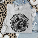 If I Ever Get Rabies You're High on My Bitin' List DTF Transfer DTF Heat Press Transfer from Sweet Tee Transfers