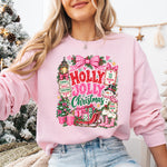 Holly Jolly Christmas DTF Transfer DTF Heat Press Transfer from Sweet Tee Transfers