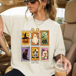 Fun Halloween Stamps DTF Transfer DTF Heat Press Transfer from Sweet Tee Transfers