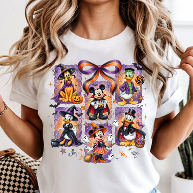 Mouse and Friends Halloween DTF Transfer DTF Heat Press Transfer from Sweet Tee Transfers