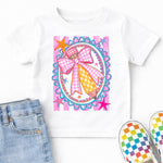 Striped Pencil DTF Transfer DTF Heat Press Transfer from Sweet Tee Transfers