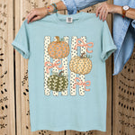 Striped Pumpkins with Bows DTF Transfer DTF Heat Press Transfer from Sweet Tee Transfers
