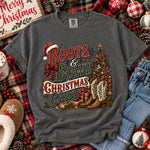 Boots & Bows Christmas Cheer DTF Transfer DTF Heat Press Transfer from Sweet Tee Transfers
