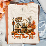Custom Small Town Fall DTF Transfer DTF Heat Press Transfer from Sweet Tee Transfers