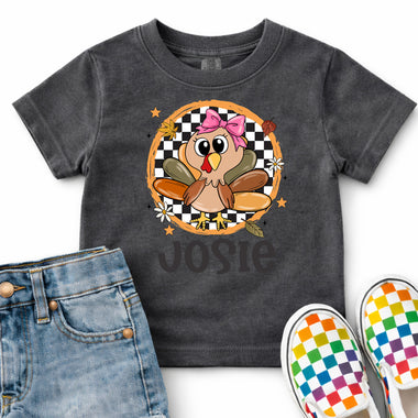 Custom Girl Turkey DTF Transfer DTF Heat Press Transfer from Sweet Tee Transfers