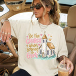 Be the Church When Service Is Over DTF Transfer DTF Heat Press Transfer from Sweet Tee Transfers
