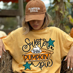 Sweeter Than Pumpkin Pie DTF Transfer DTF Heat Press Transfer from Sweet Tee Transfers