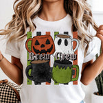 Brew Crew Halloween Coffee Mugs DTF Transfer DTF Heat Press Transfer from Sweet Tee Transfers