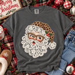 Preppy Santa Lace Leopard DTF Transfer DTF Heat Press Transfer from Sweet Tee Transfers