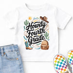 Howdy Fourth Grade DTF Transfer DTF Heat Press Transfer from Sweet Tee Transfers