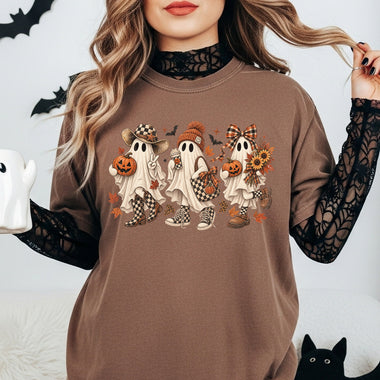 Trendy Ghosts DTF Transfer DTF Heat Press Transfer from Sweet Tee Transfers
