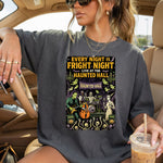 Every Night Is Fright Night Live at the Haunted Hall DTF Transfer DTF Heat Press Transfer from Sweet Tee Transfers