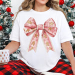 Christmas Cookie Bow DTF Transfer DTF Heat Press Transfer from Sweet Tee Transfers