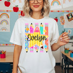 Custom Pencils DTF Transfer DTF Heat Press Transfer from Sweet Tee Transfers