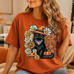 Halloween Vintage Cat DTF Transfer DTF Heat Press Transfer from Sweet Tee Transfers