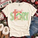 True Story Retro Christmas Outline DTF Transfer DTF Heat Press Transfer from Sweet Tee Transfers