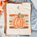 Fall Pumpkin Watercolor DTF Transfer DTF Heat Press Transfer from Sweet Tee Transfers