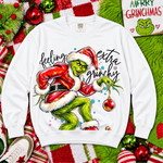 Feeling Extra Grinchy Crop Oversized DTF Transfer DTF Heat Press Transfer from Sweet Tee Transfers