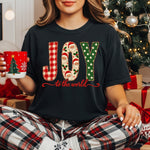 Joy to the World Retro DTF Transfer DTF Heat Press Transfer from Sweet Tee Transfers