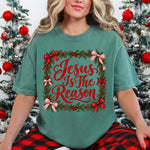 Jesus Is the Reason Christmas DTF Transfer DTF Heat Press Transfer from Sweet Tee Transfers