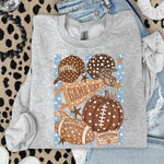 Game Day Football Fall Polka Dots DTF Transfer DTF Heat Press Transfer from Sweet Tee Transfers