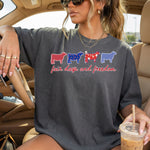 Fair Days and Freedom DTF Transfer DTF Heat Press Transfer from Sweet Tee Transfers