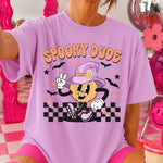 Spooky Dude Checkered DTF Transfer DTF Heat Press Transfer from Sweet Tee Transfers