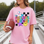 Superstars School Mascot DTF Transfer – Checkered Design DTF Heat Press Transfer from Sweet Tee Transfers
