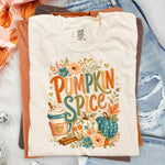 Pumpkin Spice Fall Pumpkin DTF Transfer DTF Heat Press Transfer from Sweet Tee Transfers