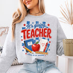 It's Giving Teacher Class Is in Session DTF Transfer DTF Heat Press Transfer from Sweet Tee Transfers