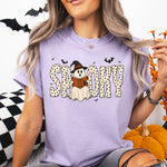 Spooky Polka Dot Ghost Book DTF Transfer DTF Heat Press Transfer from Sweet Tee Transfers