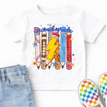 Second Grade Pencil Lightning Bolt DTF Transfer DTF Heat Press Transfer from Sweet Tee Transfers