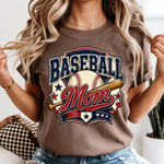 Baseball Mom Bat and Ball DTF Transfer DTF Heat Press Transfer from Sweet Tee Transfers