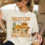 Western Halloween DTF Transfer DTF Heat Press Transfer from Sweet Tee Transfers