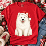 Christmas Dog Samoyed DTF Transfer DTF Heat Press Transfer from Sweet Tee Transfers